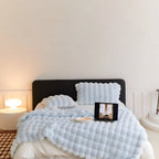 Luxury Faux Fur Throw Blanket for Bed and Sofa