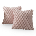 Soft Textured Throw Pillow Cover for Sofa