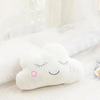 Cute Plush Cloud Pillow for Kids Room Decor with Soft Cotton Cushion Design