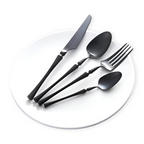 16-Piece Gold Stainless Steel Cutlery Set for Elegant Dining